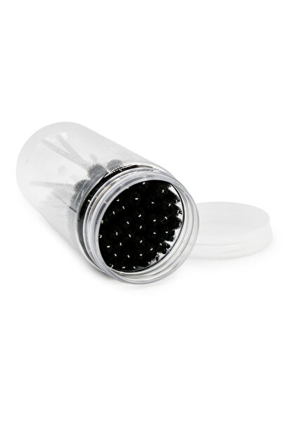 global fashion Set de 3 unități: Set de 100 periuțe pentru extensii de gene, ...