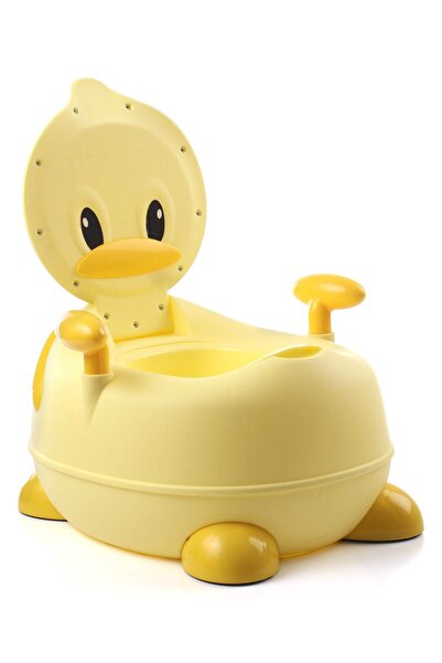 Fab N Funky كرسي مرحاض على شكل بطة، وعاء قابل للإزالة، قاعدة مانعة للانزلاق، ...