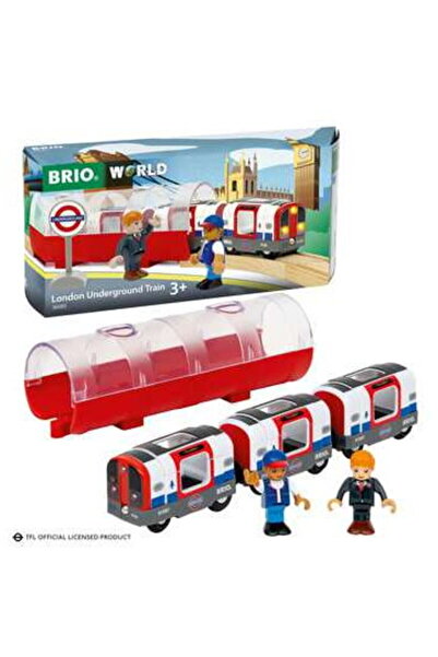 RAVENSBURGER BRIO World London Underground cu lumini și sunete, vehicul de ju...