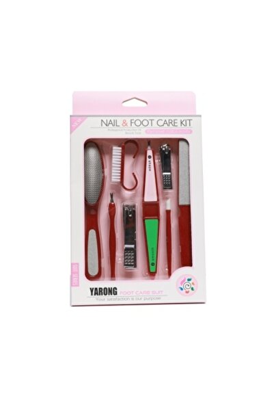 GIRLS CORNER BEAUTY ACCESSORIES SET / KIT MANICURE PEDICURE 8PCS GL6-1