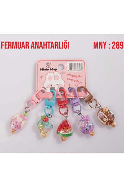 senacacollection Breloc în formă de geantă, set de 5