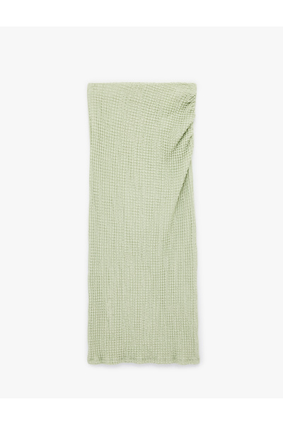 Koton Women'S Green Midi Pencil Skirt
