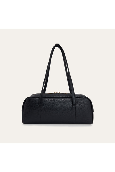 Mudo Leather Look Baguette Shoulder Bag