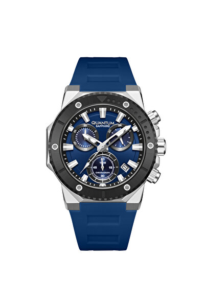 Quantum Men's Analog Blue Dial Watch - HNG1232.399