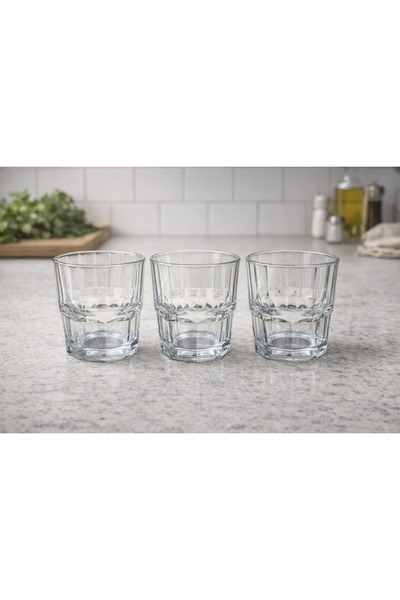 DECORS CENTER Paşabahçe Serenty 3-Pack Glass 355 Cc