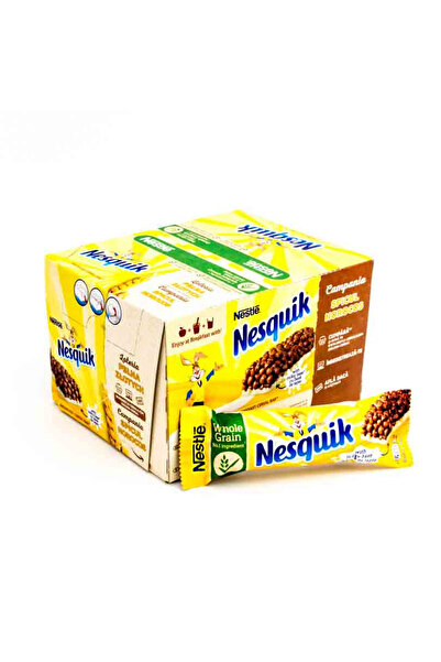 Nestle Baton de cereale Maxi cu ciocolată 16 x 25 g, Nesquik