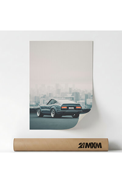 21mxm Poster Auto Premium - Datsun 240Z 2 – Design Minimalist, A4 (21 x 29.7 ...