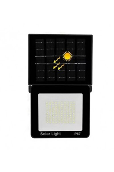 MİKİ Solar wall lamp IP67 with 100 LED for outdoor use CB GK181
