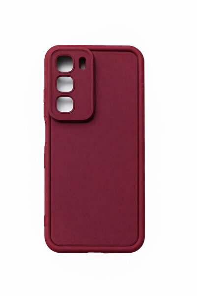 Vissona infinix HOT60I VE HOT60 Uyumlu Kamera Çıkıntılı Mat Silikon Telefon K...