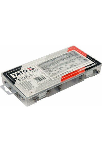 yato Glass Fuses Set 6 x 30 mm 120 Pieces