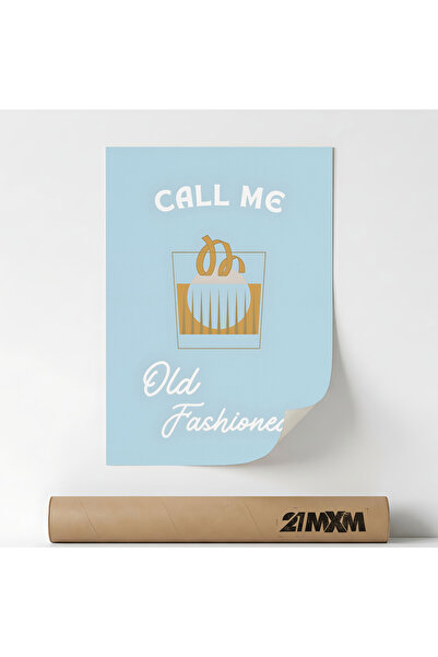 21mxm Poster Decorativ Tematica Bar & Cocktail - 'Bar 583', Material Textil, ...