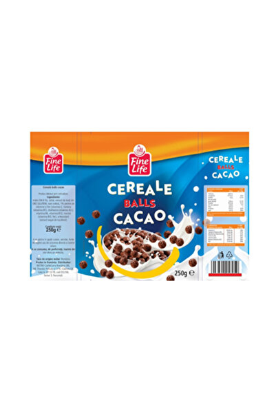 Fine Life Balls Cacao cereal, 250 g,