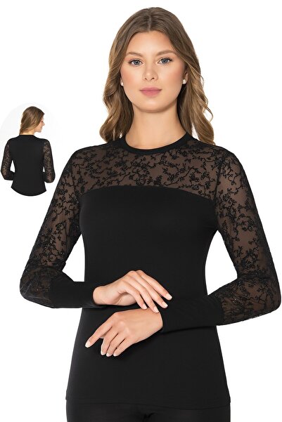 Belinay Long sleeve Lace blouse – 8543