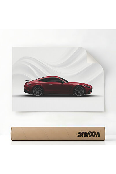 21mxm Poster Auto Premium - 1759 AMG GT63 PRO 2025 – Design Minimalist, A3 (2...