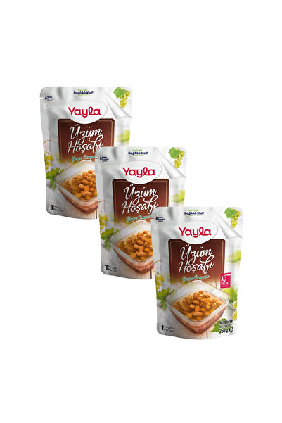 Yayla Yemek Hazır Üzüm Hoşafı 250 gr x3