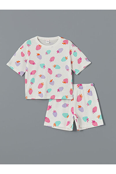 LC Waikiki منتجات فريزن ستور التي لا مثيل لها I طقم بيجامة بناتي بياقة صفرية ...