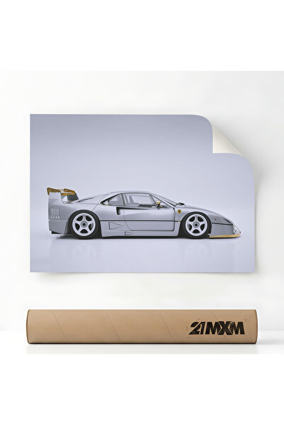 21mxm Poster Auto Premium - F40 04 – Design Minimalist, Fara Rama