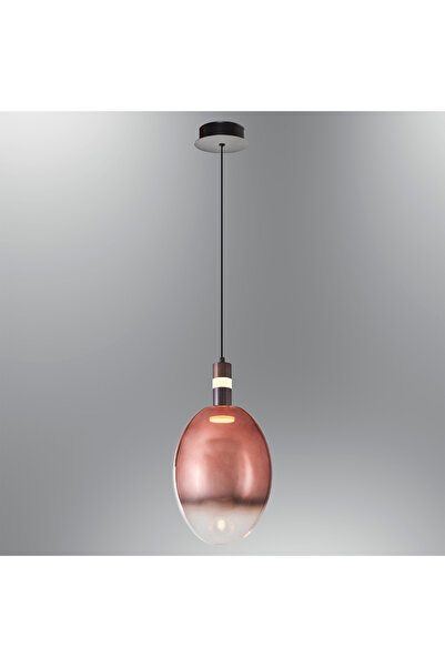 Özcan Aydınlatma 2855B-1A-32 Pulsar B.Tekli Sarkıt 190x290 Rose Gold