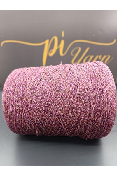 Pİ Yarn Twieetli Bürümcük Pink Hand Knitting Yarn 500Gr