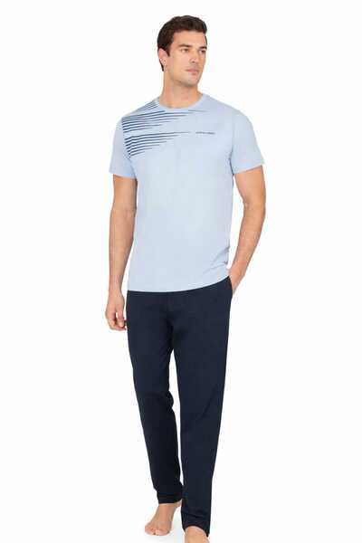 Pierre Cardin Combed Cotton Short Sleeve Pajama Set P6123