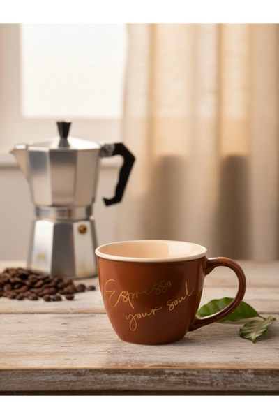 Tohana Earthenware Tones Porcelain Mug 200 ml Espresso Cup