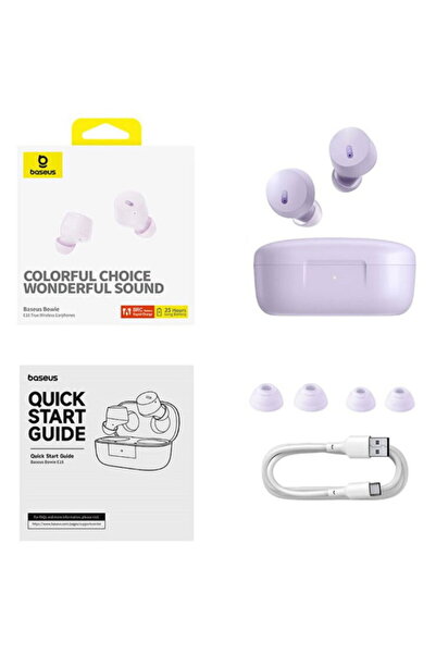 Baseus Bowie E18, 25 ore, Bluetooth 5.3, Mov