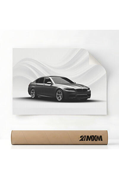 21mxm Poster Auto Premium - 1843 2013 BMW 550i F10 – Design Minimalist, 30 x ...