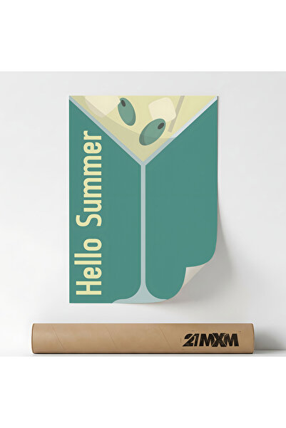 21mxm Διακοσμητική Αφίσα με Θέμα Μπαρ & Κοκτέιλ - 'Bar 575', Υφασμάτινο Υλικό...