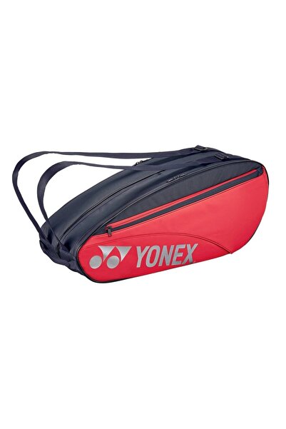 YONEX Pro 42326 Tenis Çantası 6 Raketlik Ayakkabı Bölmeli - Scarlet Kırmızı