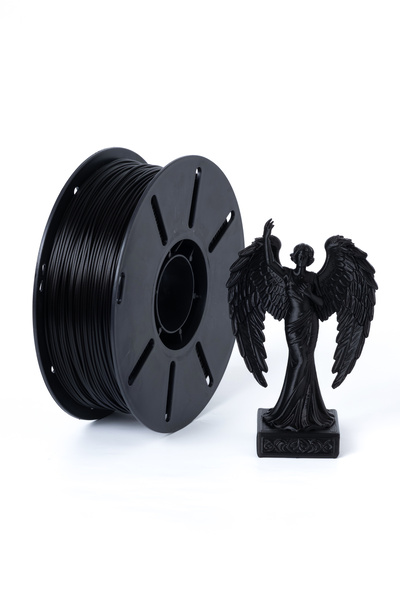 KLYNTO Siyah Filament - Premium 3D Yazıcı Filamenti PLA 1.75mm - Yüksek Hassa...