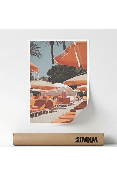 21mxm Poster Decorativ Stil Italian 'Aperitivo 73', Material Textil, A4 (21 x...