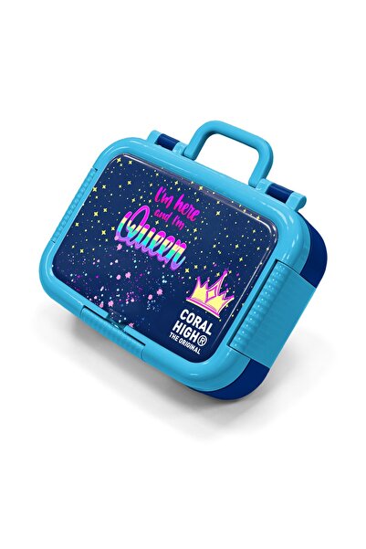 Coral High Παιδικό δοχείο φαγητού από ανοξείδωτο ατσάλι με πολύχρωμα σχέδια 3...