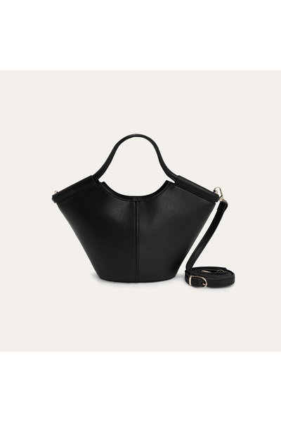 Mudo Leather Look Shopper Shoulder Bag