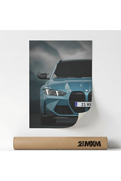 21mxm Poster Auto Premium - M3 Touring 2025 01 – Design Minimalist, Fara Rama