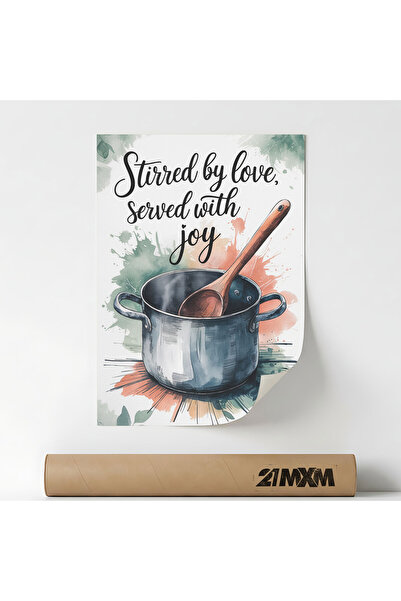 21mxm Poster decorativ Stirred By Love design modern fără ramă