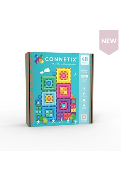 Connetix Magnetic Building Set - Bright Portal Pack