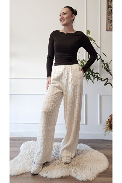 My Boutique Patterned Premium Fabric Trousers