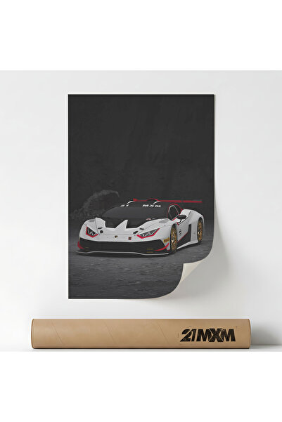 21mxm Poster Auto Premium - Huracan GT3 EVO-2 05 – Design Minimalist, 30 x 40...