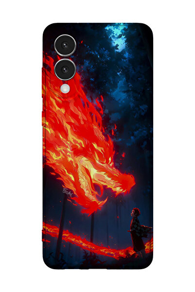 lelia غطاء هاتف شفاف متوافق مع جالاكسي إس25 إيدج مطبوع |   المجموعة: دفتر رسم...