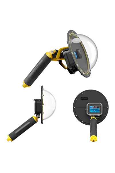 TELESIN Carcasă subacvatică Dome Port pentru GoPro Hero 9 / Hero 10 / Hero 11...