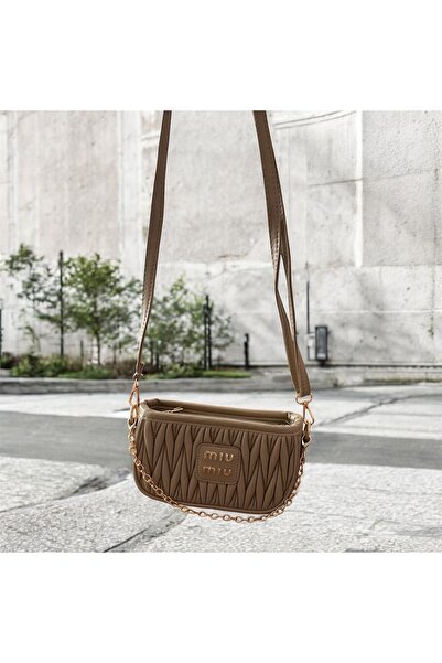 Gözde Mağazacılık Embro Chain Detailed Hand Shoulder Women's Bag