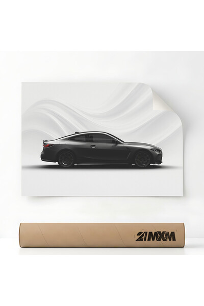 21mxm Poster Auto Premium - 1730 M4 G82 2021 – Design Minimalist, A3 (29.7 x ...