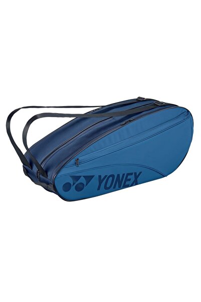 YONEX Pro 42326 Tenis Çantası 6 Raketlik Ayakkabı Bölmeli - Mavi