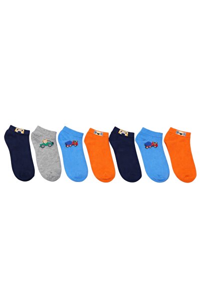 JUST SOCKS Pachet de 7 șosete din bumbac pentru copii