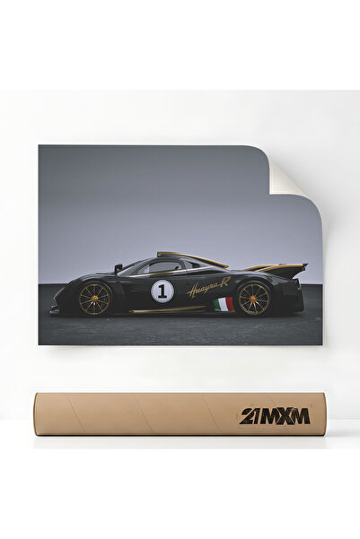 21mxm Poster Auto Premium - Huayra R 02 – Design Minimalist, 30 x 40 cm, Fara...