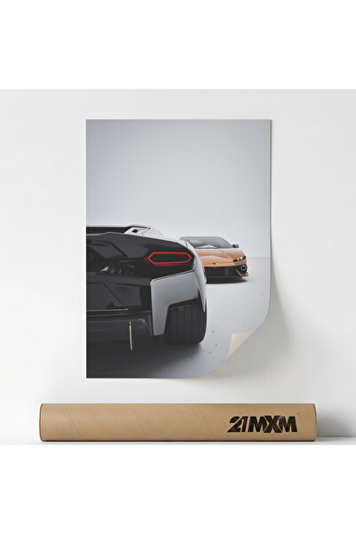 21mxm Poster Auto Premium - 2025 Temerario-18 – Design Minimalist, Fara Rama