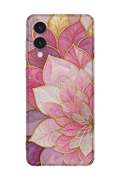 lelia غطاء هاتف شفاف مطبوع متوافق مع سامسونج جالاكسي S25 إيدج |   مجموعة كولو...