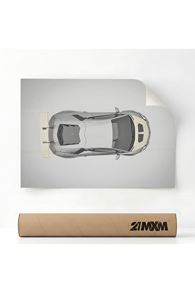 21mxm Αφίσα αυτοκινήτου υψηλής ποιότητας - SCV12 04 – Μινιμαλιστικός σχεδιασμ...