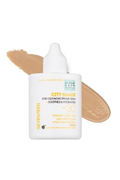 SEVENTEEN Clear Skin City Shade SPF 30 Tinted Cream