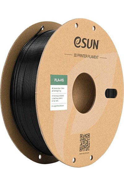 eSun PLA+HS Siyah Filament 1,75mm 1kg - bisiparisver